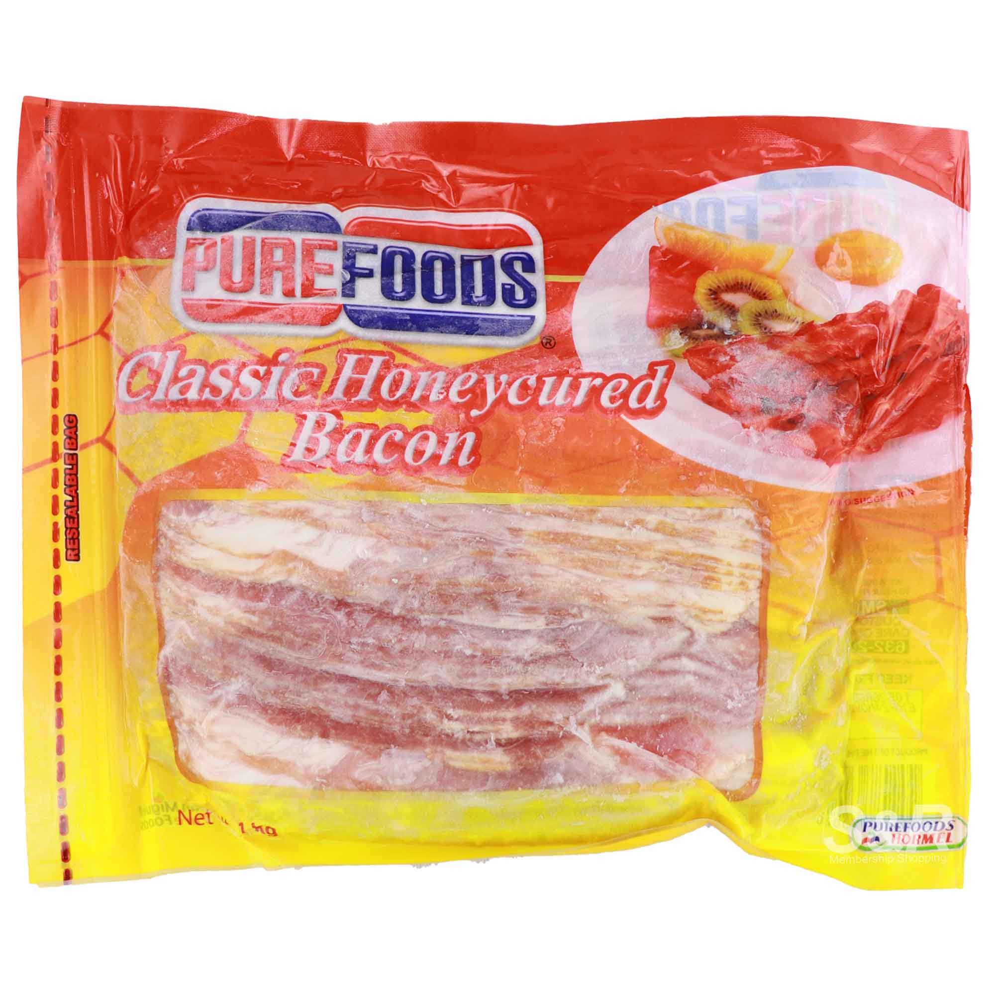 Purefoods Classic Honeycured Bacon 1kg Purefoods Classic Honeycured Bacon 1kg